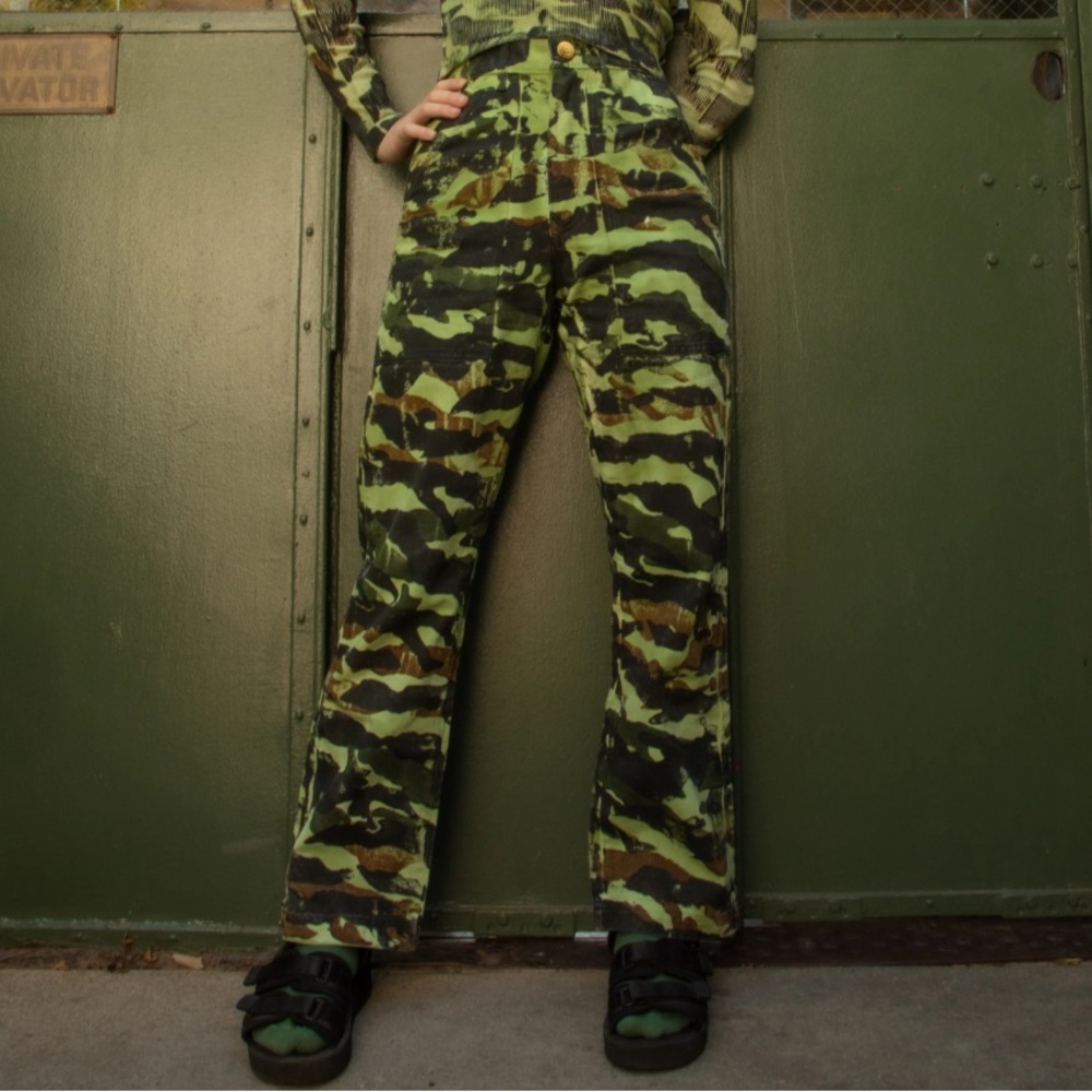 Big bud press camo paintstamp workpants size XS